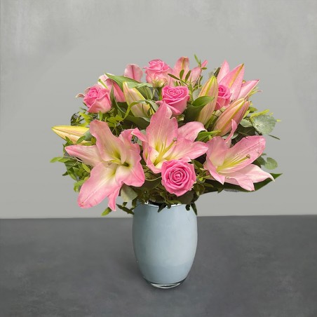 Pink Blush Hand-Tied